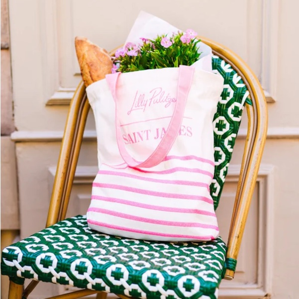 Lilly Pulitzer x Saint James Tote Bag